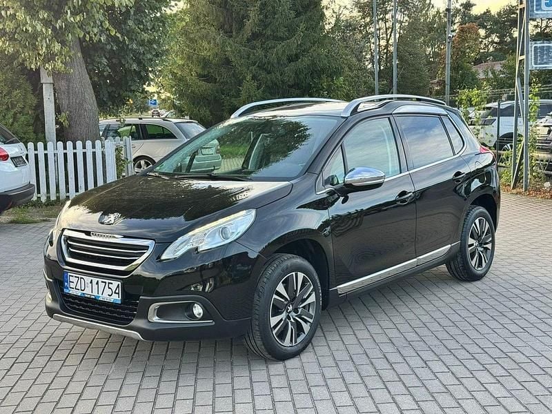 Czarny (metalik) Używany 2015 Peugeot 2008 SUV | 33 900 zł (Uczciwa cena) - Obraz 1/4