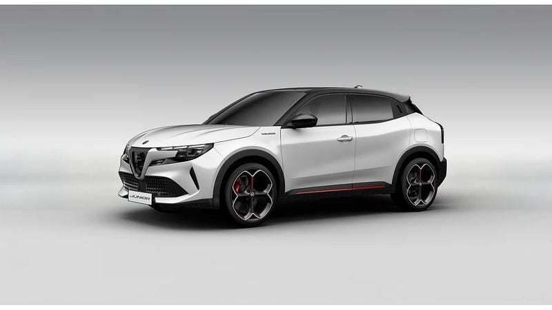 Lakier pastelowy biały z czarnym dachem sempione Nowe 2025 Alfa Romeo Junior Veloce SUV | 178 900 zł - Obraz 1/4