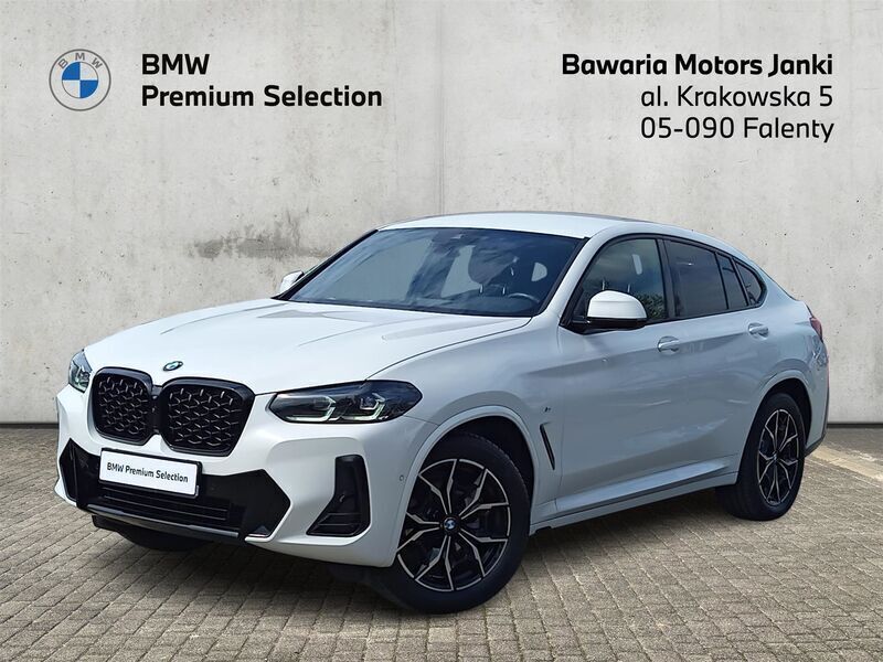 Biel alpejska Używany 2024 BMW X4 Shadowline SUV | 249 900 zł (Uczciwa cena) - Obraz 1/3