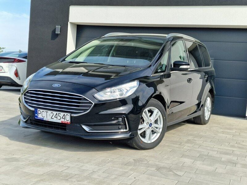 Czarny Używany 2019 Ford Galaxy Titanium Minivan | 73 900 zł (Dość drogi) - Obraz 1/4