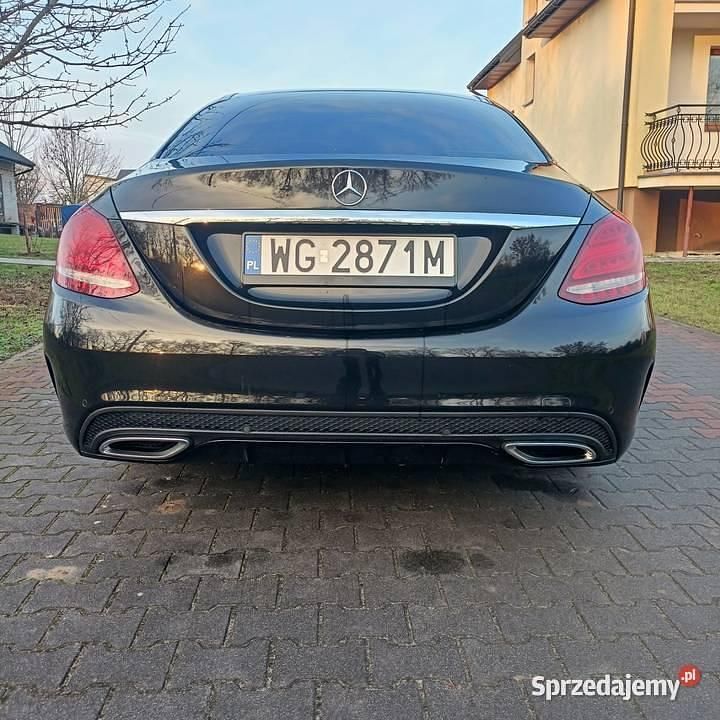 Używany Mercedes A220 AMG line 2018 Czarny Sedan/Limuzyna