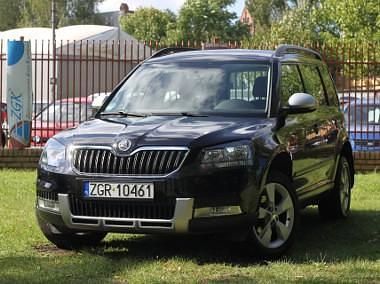 Czarny Używany 2014 Skoda Yeti SUV | 42 999 zł (Drogi) - Obraz 1/4