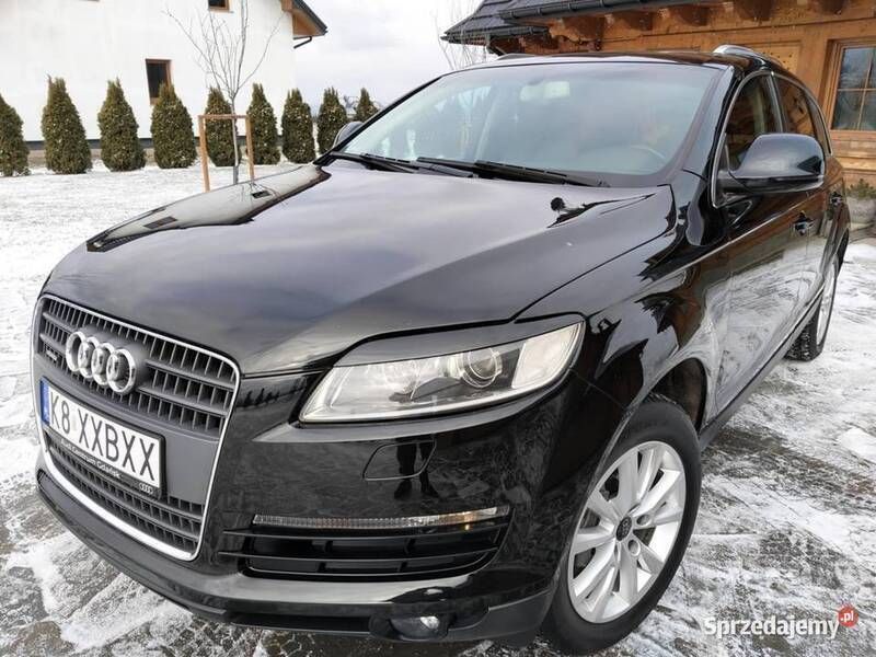 Czarny Używany 2008 Audi Q7 SUV | 45 000 zł (Uczciwa cena) - Obraz 1/4