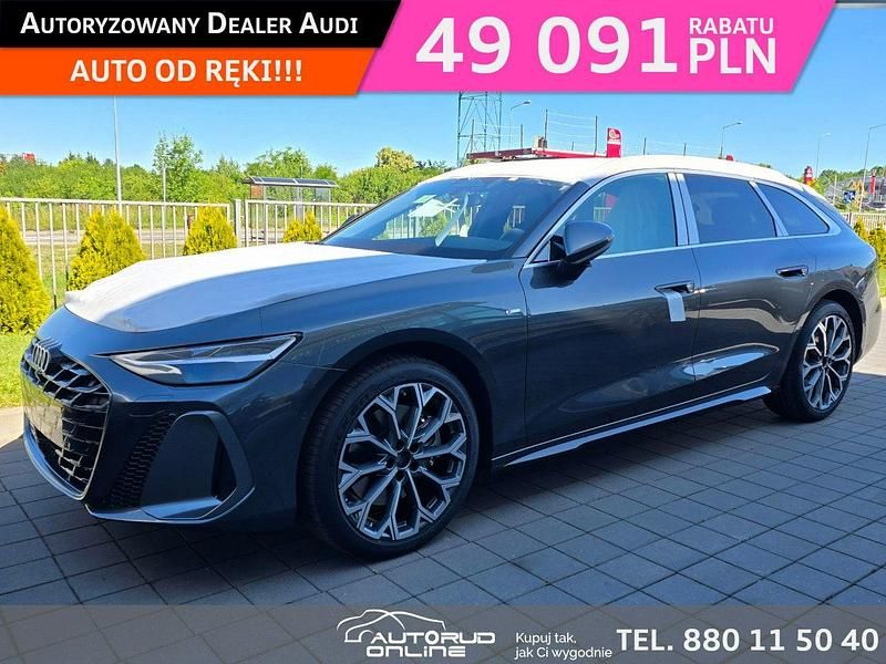 Szary (metalik) Nowe 2025 Audi A6 Kombi | 301 559 zł - Obraz 1/4