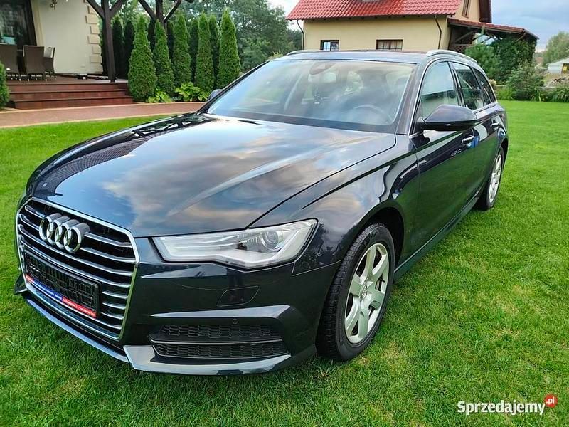Granatowy Używany 2016 Audi A6 S-Line Kombi | 60 900 zł (Super Cena) - Obraz 1/4