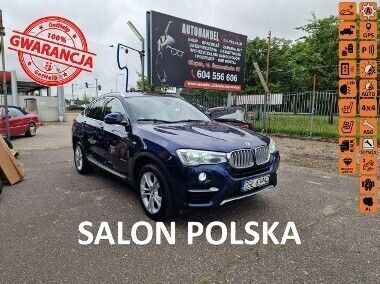 Niebieski Używany 2016 BMW X4 SUV | 92 990 zł - Obraz 1/4