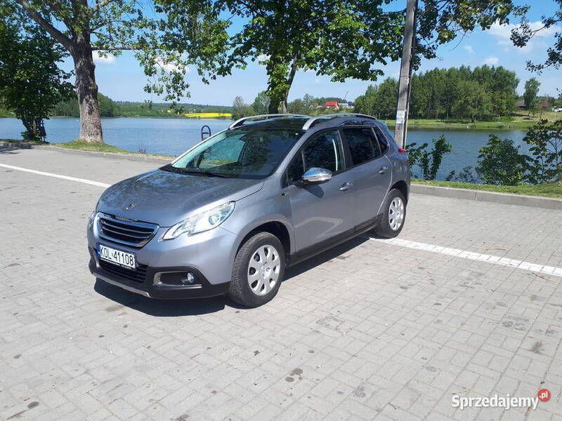 Szary Używany 2015 Peugeot 2008 SUV | 33 900 zł (Dość drogi) - Obraz 1/4