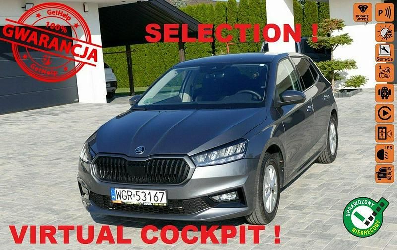 Szary Używany 2024 Skoda Fabia Hatchback | 64 900 zł (Drogi) - Obraz 1/4