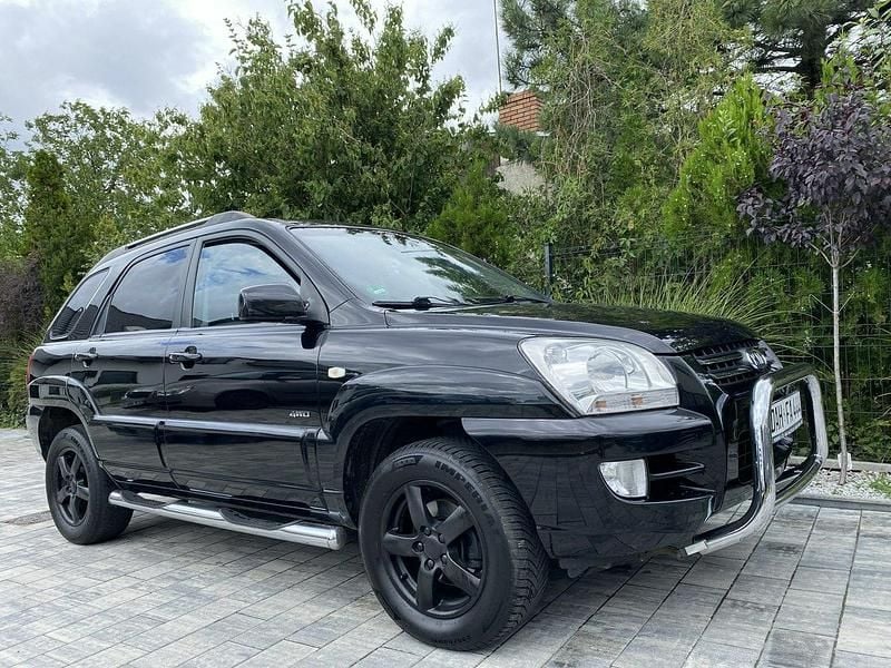 Czarny Używany 2010 Kia Sportage 2 SUV | 24 900 zł (Uczciwa cena) - Obraz 1/4