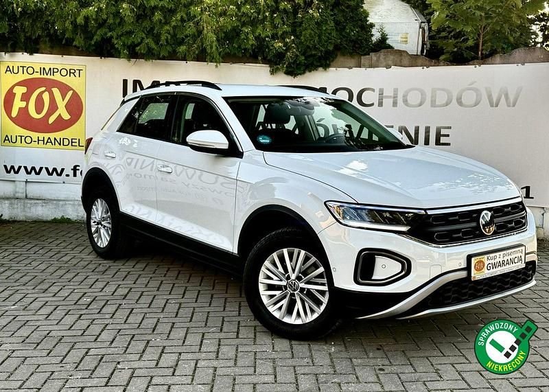 Biały Używany 2022 VW T-Roc SUV | 95 900 zł (Uczciwa cena) - Obraz 1/4