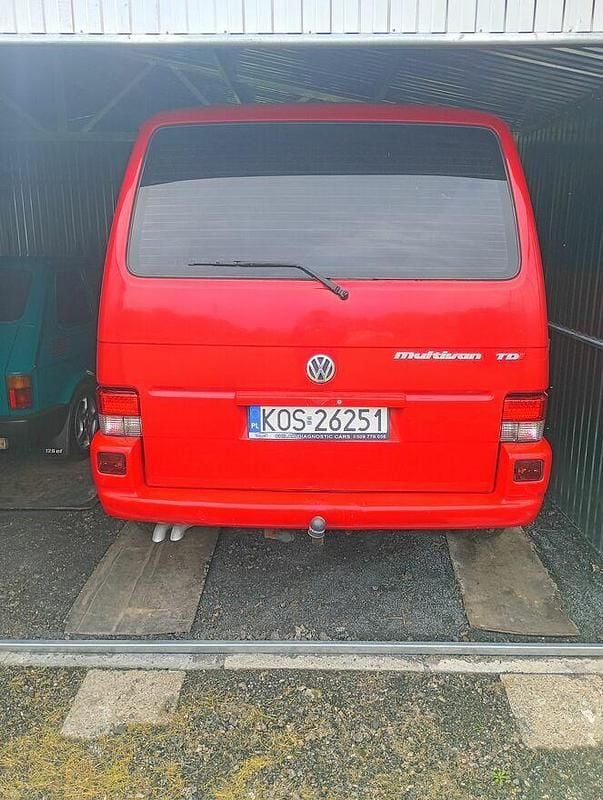 Używany VW Multivan 1997 Czerwony Van