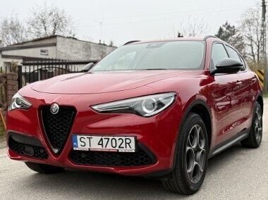 Czerwony Używany 2020 Alfa Romeo Stelvio SUV | 119 999 zł (Dość drogi) - Obraz 1/4