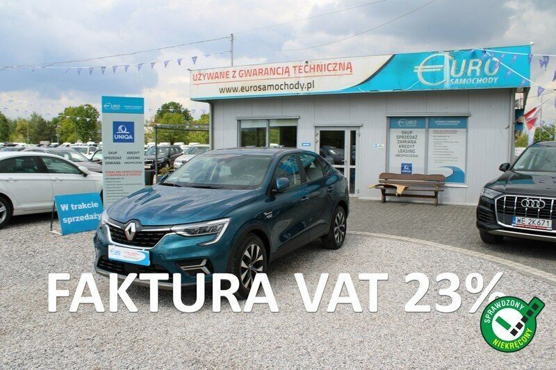 Zielony ciemny (metalik) Używany 2021 Renault Arkana SUV | 57 642 zł - Obraz 1/4
