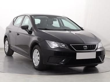 Czarny Używany 2018 Seat Leon Hatchback | 36 999 zł (Dobra cena) - Obraz 1/4