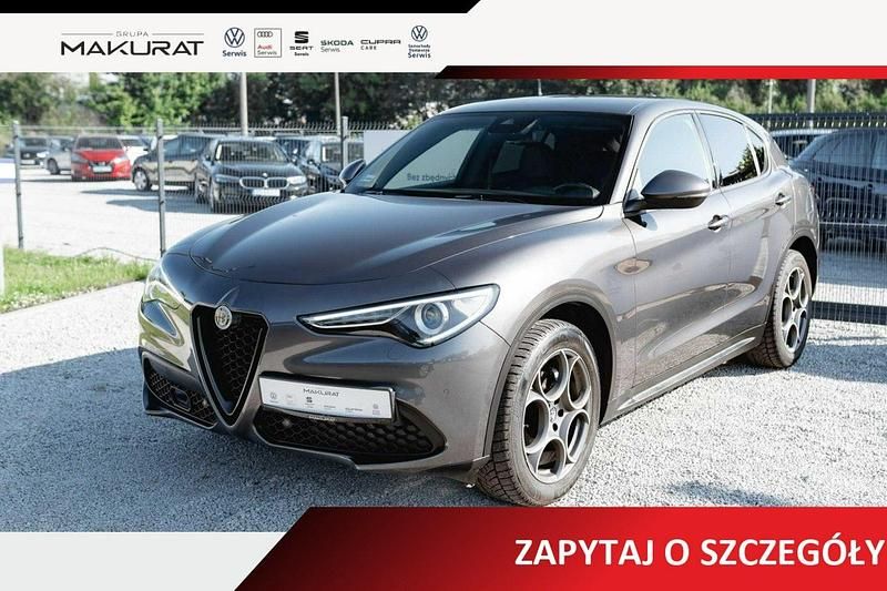 Szary Używany 2022 Alfa Romeo Stelvio Sprint SUV | 136 850 zł (Dobra cena) - Obraz 1/4