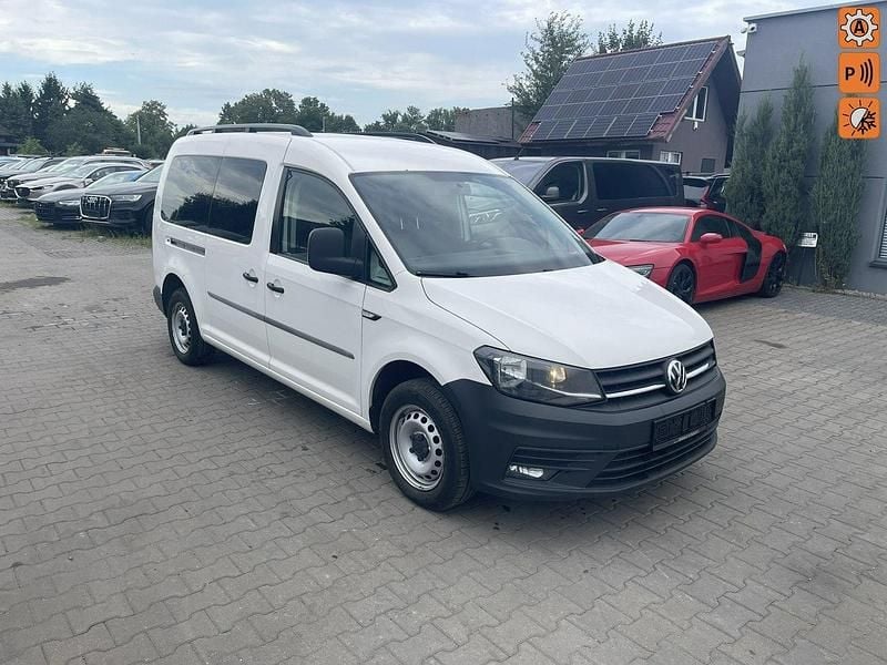 Biały Używany 2017 VW Caddy Minivan | 25 900 zł - Obraz 1/4