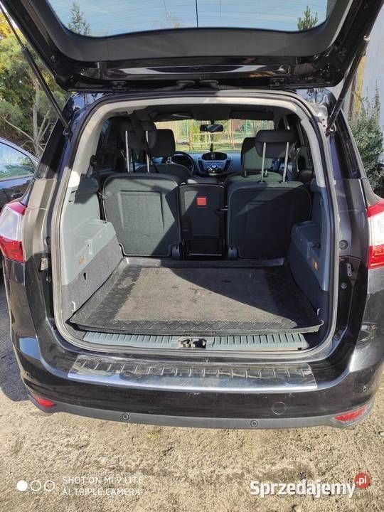 Czarny Używany 2012 Ford Grand C-Max Minivan | 27 999 zł (Uczciwa cena) - Obraz 1/4