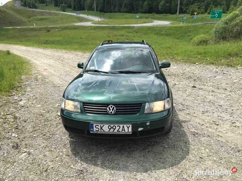Zielony Używany 1999 VW Passat Kombi | 10 000 zł - Obraz 1/4