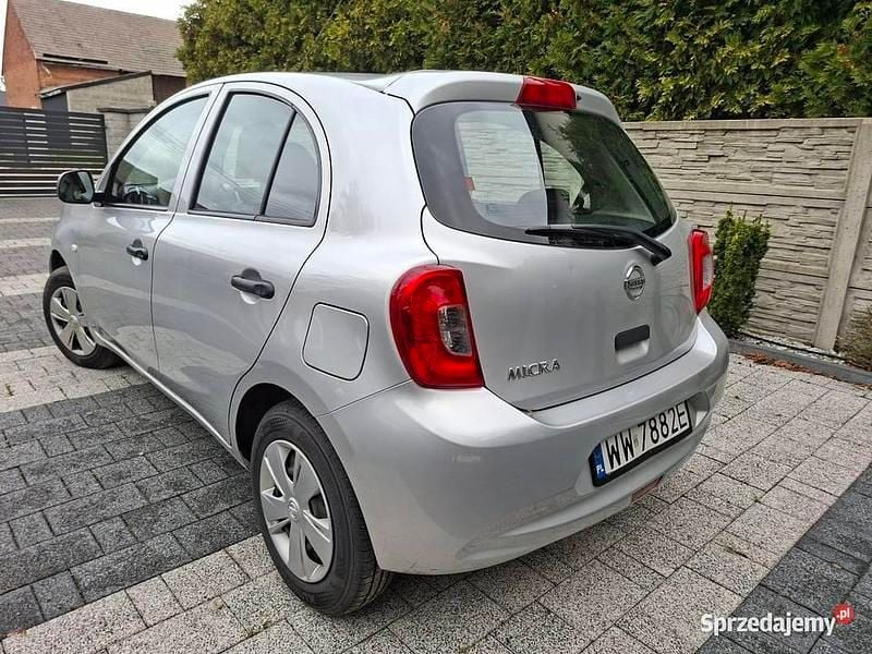 Srebrny Używany 2017 Nissan Micra Hatchback | 19 900 zł (Uczciwa cena) - Obraz 1/4