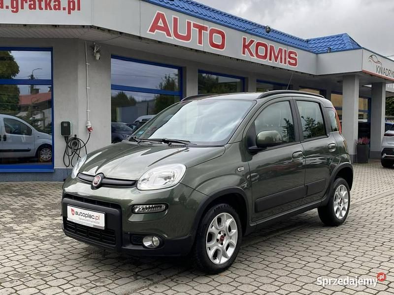 Zielony Używany 2013 Fiat Panda Hatchback | 23 900 zł - Obraz 1/4