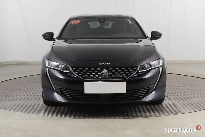 Czarny Używany 2021 Peugeot 508 Sedan/Limuzyna | 82 999 zł (Dość drogi) - Obraz 1/4