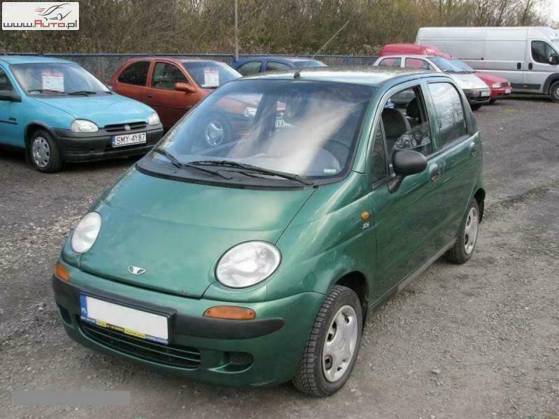 Zielony (metalik) Używany 2000 Chevrolet Matiz Hatchback | 1999 zł - Obraz 1/4
