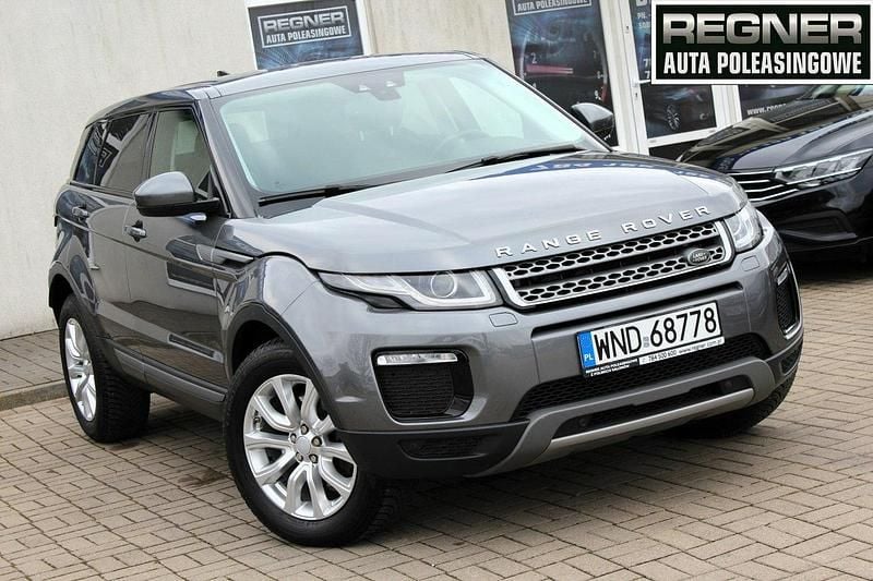 Szary Używany 2018 Land Rover Range Rover evoque SUV | 87 900 zł (Dobra cena) - Obraz 1/4