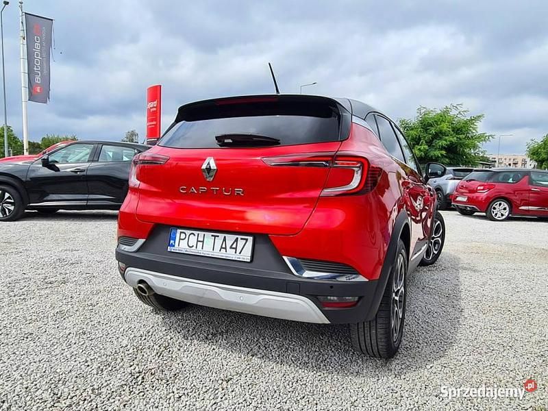 Czerwony ciemny (metalik) Używany 2021 Renault Captur SUV | 79 900 zł (Drogi) - Obraz 1/4