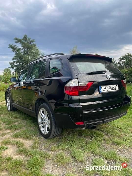 Czarny Używany 2007 BMW X3 SUV | 21 000 zł (Uczciwa cena) - Obraz 1/4