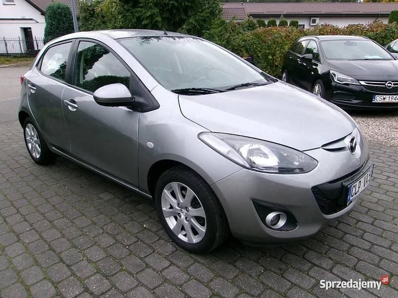 Szary Używany 2012 Mazda 2 Hatchback | 16 400 zł (Dobra cena) - Obraz 1/4