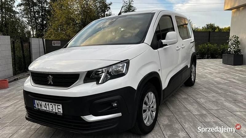 Biały Używany 2020 Peugeot Rifter Minivan | 45 900 zł (Uczciwa cena) - Obraz 1/4