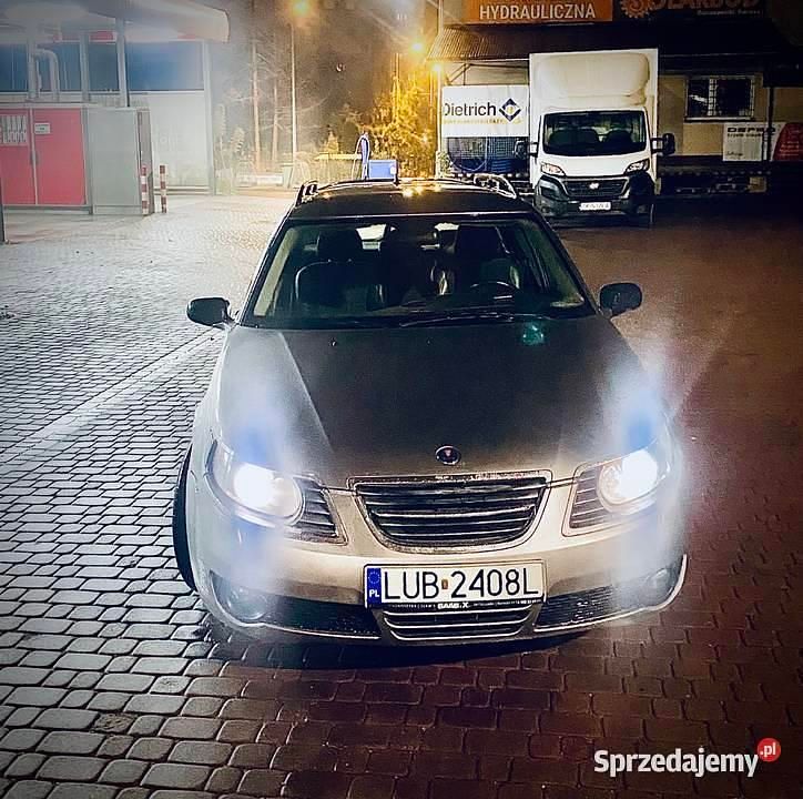 Grafitowy Używany 2007 Saab 9-5 Kombi | 11 900 zł - Obraz 1/4