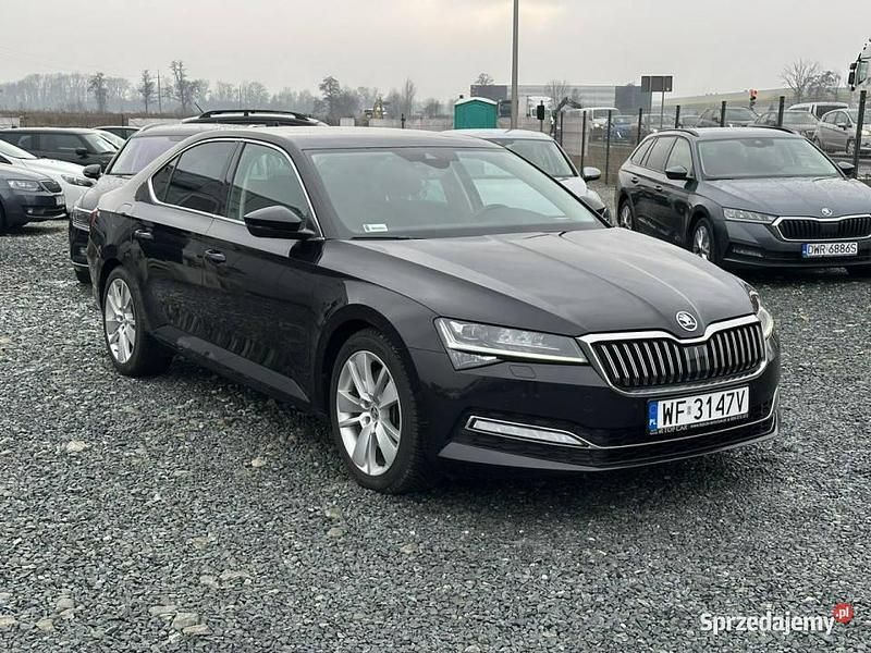 Używany Skoda Superb Style 280 KM (205 kW) 2020 Czarny Sedan/Limuzyna