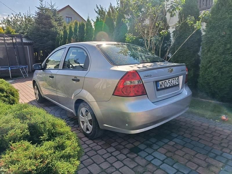 Srebrny Używany 2011 Chevrolet Aveo Sedan/Limuzyna | 6300 zł (Dobra cena) - Obraz 1/4