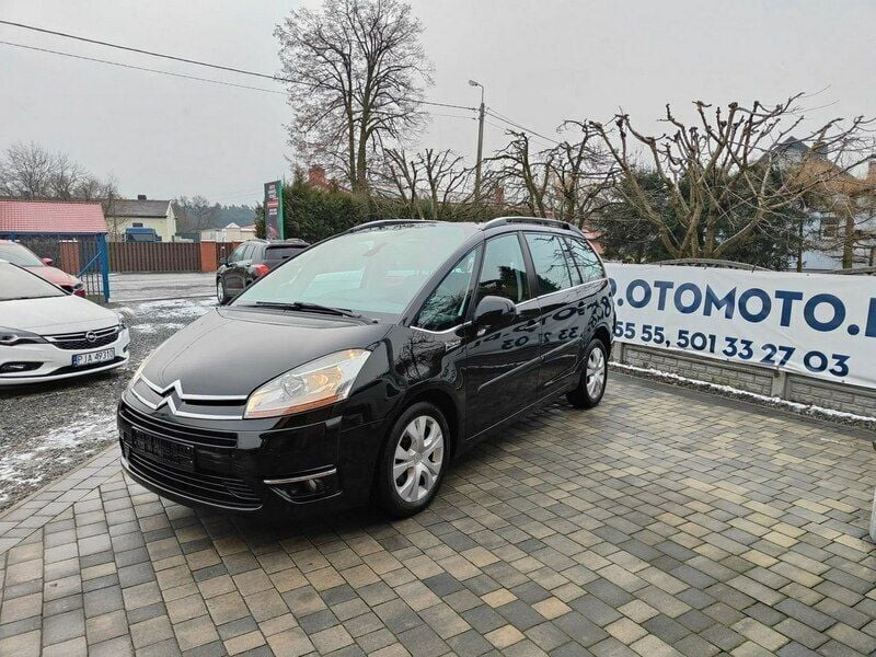 Czarny (metalik) Używany 2009 Citroën Grand C4 Picasso Minivan | 14 900 zł (Uczciwa cena) - Obraz 1/4