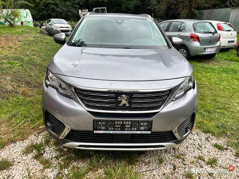 Szary Używany 2019 Peugeot 5008 Minivan | 51 900 zł - Obraz 1/4