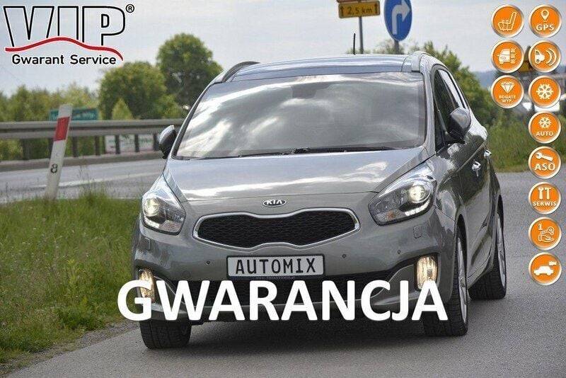 Inny kolor Używany 2015 Kia Carens 2 Minivan | 52 100 zł (Drogi) - Obraz 1/4