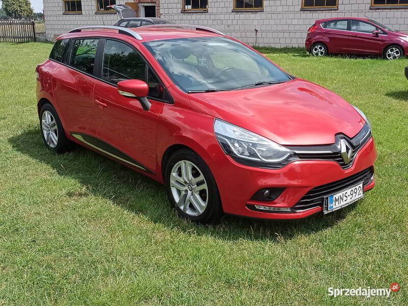 Bordowy Używany 2018 Renault Clio GrandTour Kombi | 28 700 zł (Uczciwa cena) - Obraz 1/4