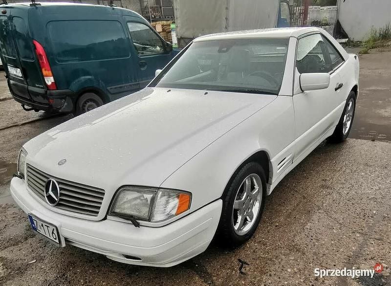 Używany Mercedes SL500 1998 Biały Kabriolet