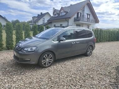 Szary Używany 2014 VW Sharan Minivan | 44 999 zł (Uczciwa cena) - Obraz 1/3
