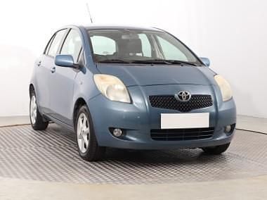 Niebieski Używany 2008 Toyota Yaris Hatchback | 14 999 zł - Obraz 1/4