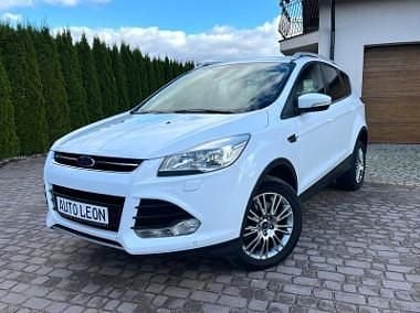 Biały Używany 2014 Ford Kuga SUV | 38 500 zł (Dobra cena) - Obraz 1/4