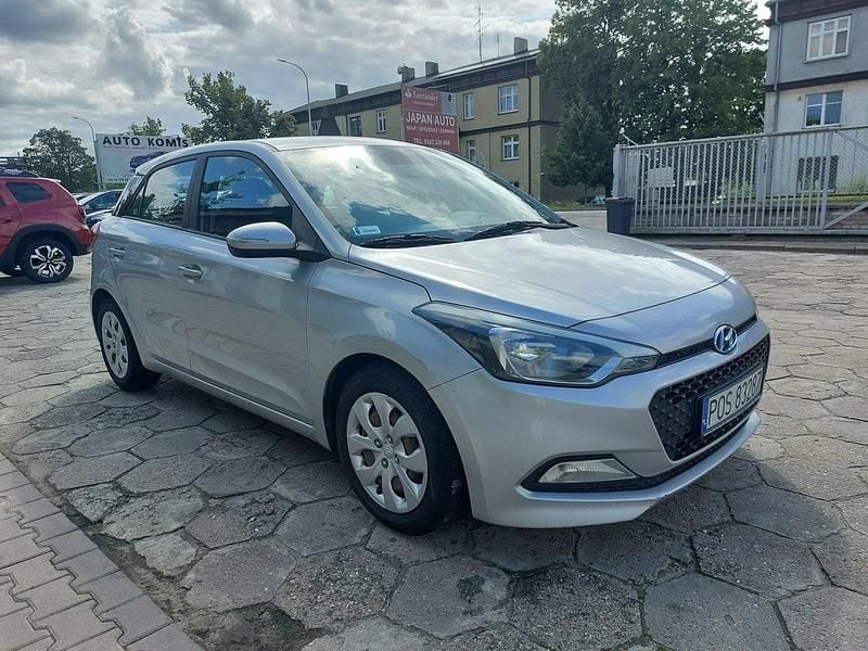 Srebrny Używany 2017 Hyundai i20 Hatchback | 21 500 zł (Dobra cena) - Obraz 1/4