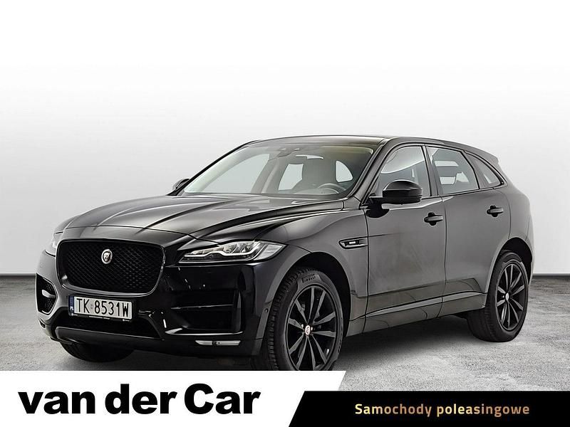 Używany Jaguar F-Pace R-Sport 300 KM (220 kW) 2019 Czarny SUV