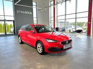Czerwony Używany 2021 Seat Leon Style Hatchback | 66 900 zł (Uczciwa cena) - Obraz 1/3