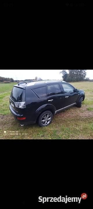 Czarny Używany 2007 Mitsubishi Outlander SUV | 18 500 zł (Uczciwa cena) - Obraz 1/4