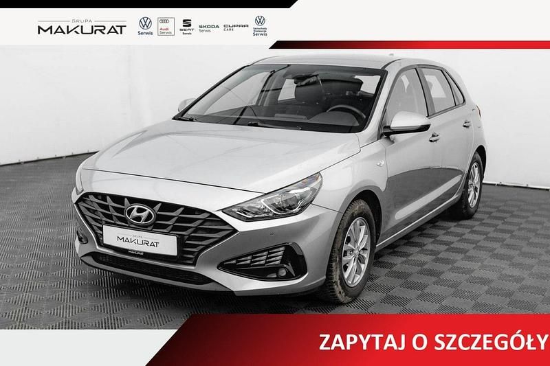 Srebrny (metalik) Używany 2022 Hyundai i30 Hatchback | 51 850 zł (Dobra cena) - Obraz 1/4