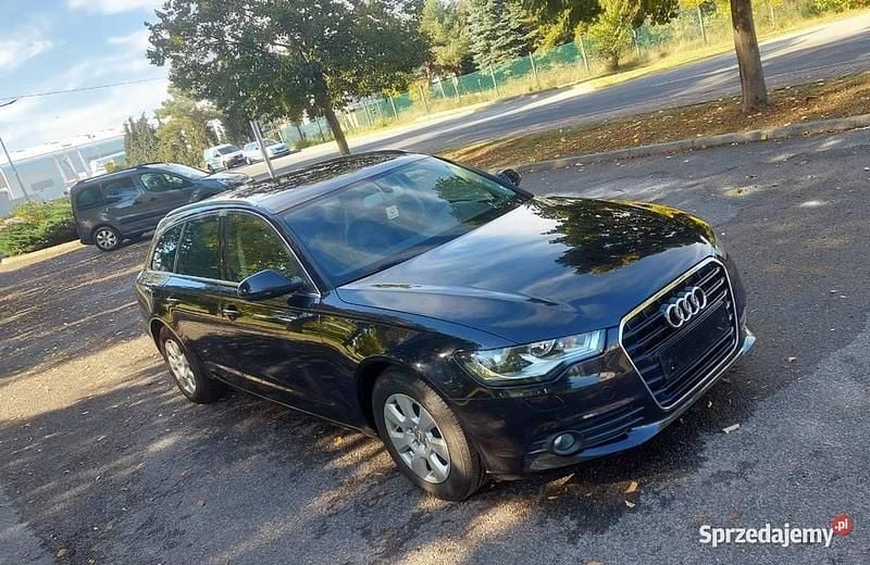 Czarny Używany 2012 Audi A6 Kombi | 39 999 zł (Uczciwa cena) - Obraz 1/4
