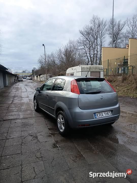 Używany Fiat Grande Punto 2006 Srebrny Hatchback