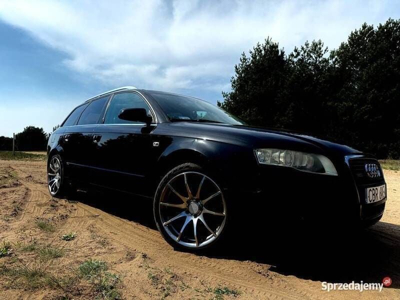 Czarny Używany 2006 Audi A4 Kombi | 14 800 zł (Uczciwa cena) - Obraz 1/4
